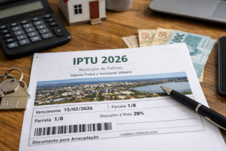 IPTU 2026 em Palmas: Boletos Disponíveis com Prazo Ampliado para Contribuintes